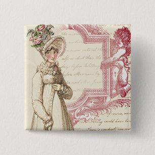 Bóton Quadrado 5.08cm Henrietta