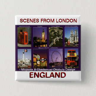 BÓTON QUADRADO 5.08CM HENRY AUGUSTINE MATTHEW MOJISOLA ADEOLACOLLECTIONS