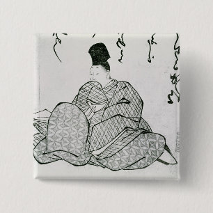 Bóton Quadrado 5.08cm Herói de um Monogatari
