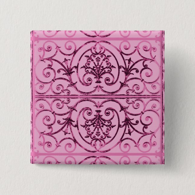 Bóton Quadrado 5.08cm Highgate Iron (Frente)