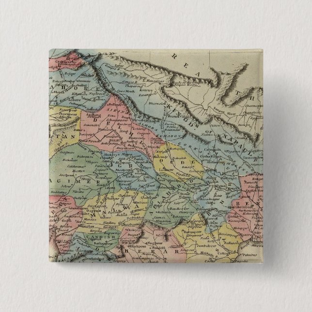 Bóton Quadrado 5.08cm Hindoostano 5 (Frente)