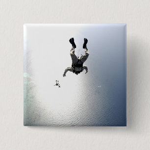 Bóton Quadrado 5.08cm Homens da Força Aérea dos EUA