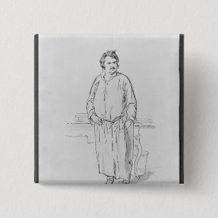 Bóton Quadrado 5.08cm Honore de Balzac