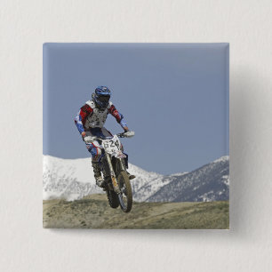 Bóton Quadrado 5.08cm Idaho, Motocross Racing, Motocross Racing, Motocyc