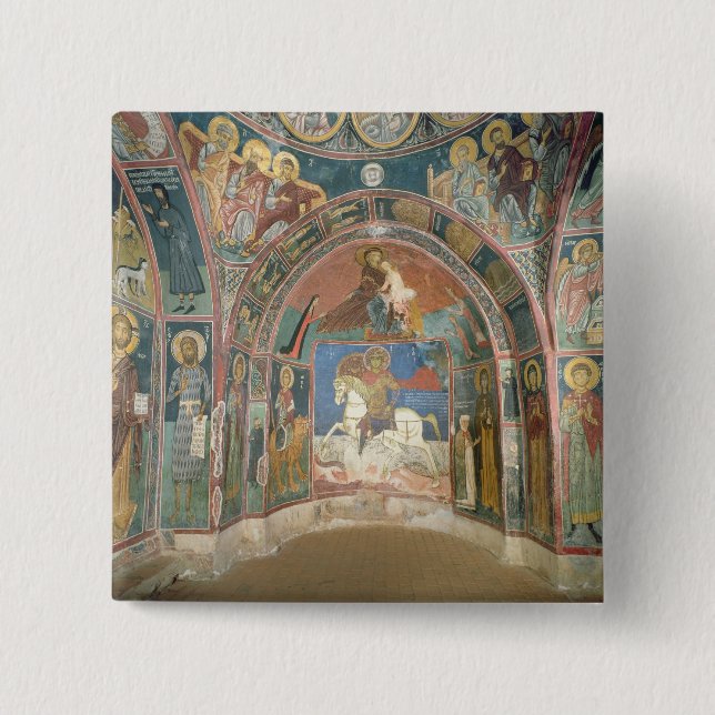 Bóton Quadrado 5.08cm Ideia do narthex, 1332-3 (Frente)