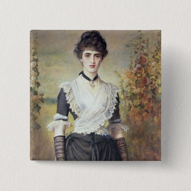 Bóton Quadrado 5.08cm IL Penseroso (Frente)