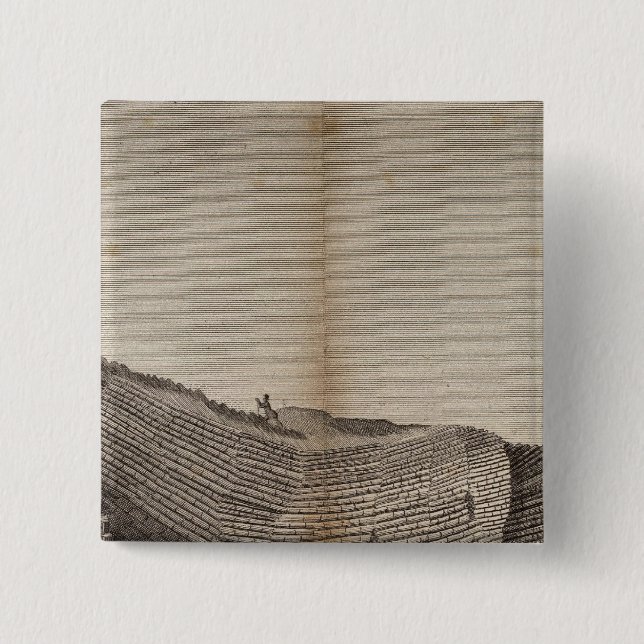 Bóton Quadrado 5.08cm Ile de Staffa (Frente)