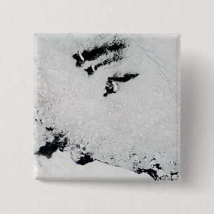 Bóton Quadrado 5.08cm Ilhas Balleny, perto da Antártica