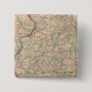 Bóton Quadrado 5.08cm Illinois 2