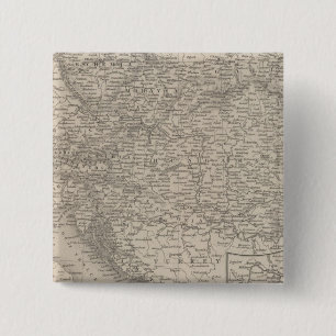 Bóton Quadrado 5.08cm Império Austríaco