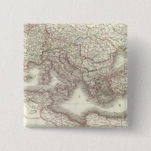 Bóton Quadrado 5.08cm Império Romano - Império Romano