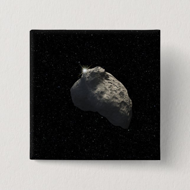 Bóton Quadrado 5.08cm Impressão de artista (Frente)