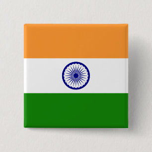 Bóton Quadrado 5.08cm India, India