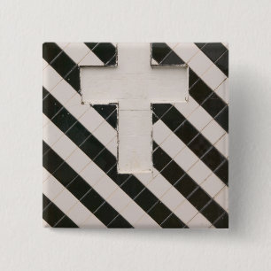 Bóton Quadrado 5.08cm Índias Ocidentais Francesas, Guadaloupe, Grande Te