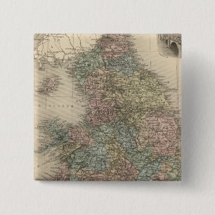 Bóton Quadrado 5.08cm Inglaterra 3