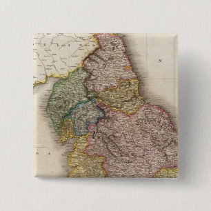 Bóton Quadrado 5.08cm Inglaterra, norte