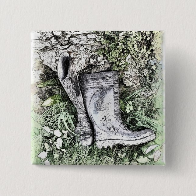 BÓTON QUADRADO 5.08CM INICIALIZAÇÕES (Frente)