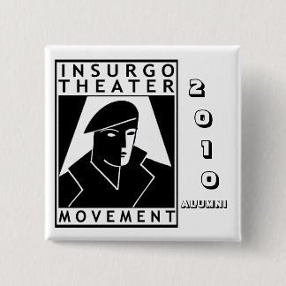 Bóton Quadrado 5.08cm Insurgo Pin 2010, Alumni