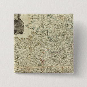Bóton Quadrado 5.08cm Irlanda composta