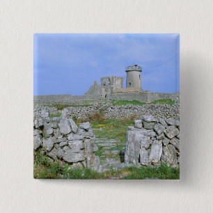 Bóton Quadrado 5.08cm Irlanda, Inishmore, Ilha Aran, Forte Dun Aengus