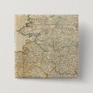 Bóton Quadrado 5.08cm Irlanda Norte