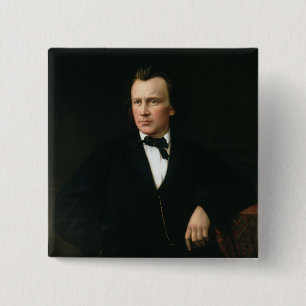 Bóton Quadrado 5.08cm J. Brahms, c.1860