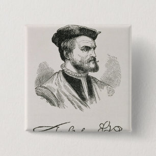 Bóton Quadrado 5.08cm Jacques Cartier