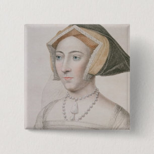 Bóton Quadrado 5.08cm Jane Seymour (c.1509-37) gravada pelo bar de
