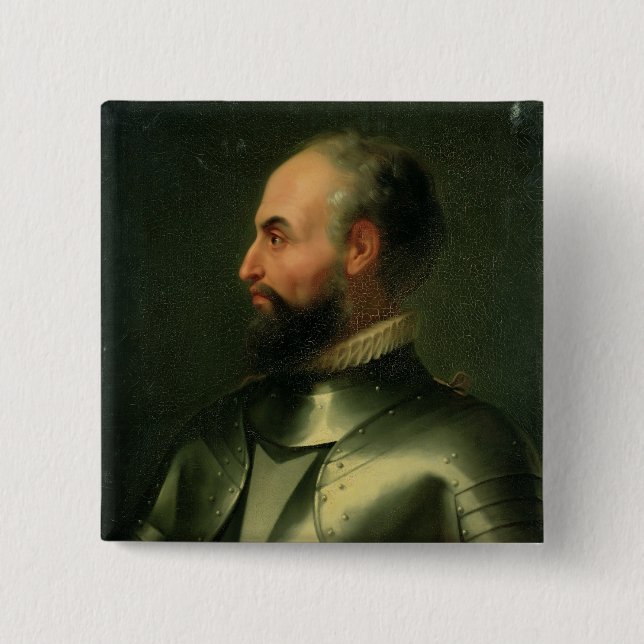 Bóton Quadrado 5.08cm Jean de la Valette (Frente)