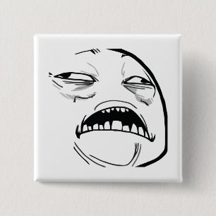 Bóton Quadrado 5.08cm Jesus doce que é bom