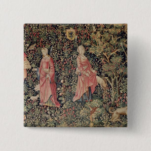 Bóton Quadrado 5.08cm Jeu de Marelle e Cueillette de Fruta