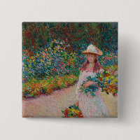 Jeune fille dans le jardin de Giverny, 1888