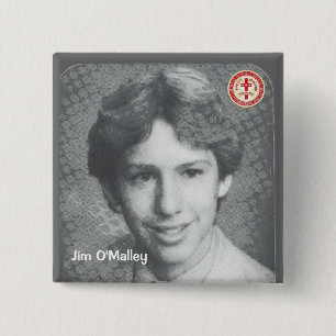 Bóton Quadrado 5.08cm Jim O'Malley