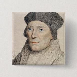 Bóton Quadrado 5.08cm John Fisher, Bishop de 1469-1535) engra de
