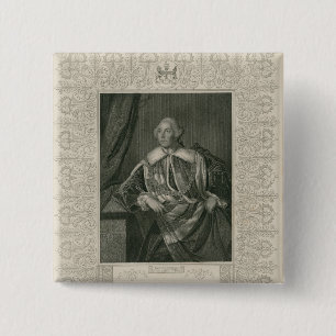 Bóton Quadrado 5.08cm John Russell, duque de Bedford