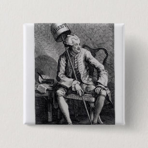 Bóton Quadrado 5.08cm John Wilkes 1763