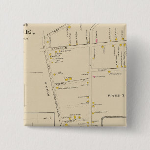 Bóton Quadrado 5.08cm Keene, Ward 12