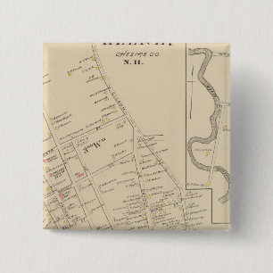 Bóton Quadrado 5.08cm Keene, Ward 3, 5