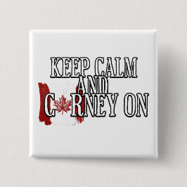 Bóton Quadrado 5.08cm Keep Calm and Carney On