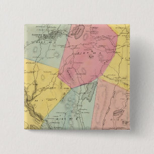 Bóton Quadrado 5.08cm Kent, Cidade