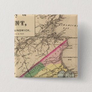 Bóton Quadrado 5.08cm Kent Co, NB