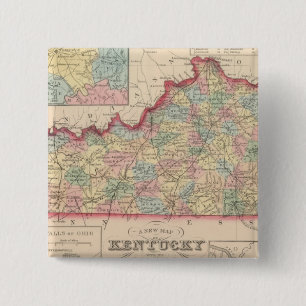 Bóton Quadrado 5.08cm Kentucky 7