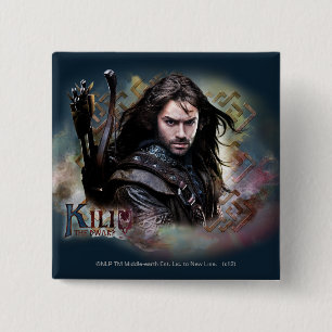 Bóton Quadrado 5.08cm Kili Com Nome