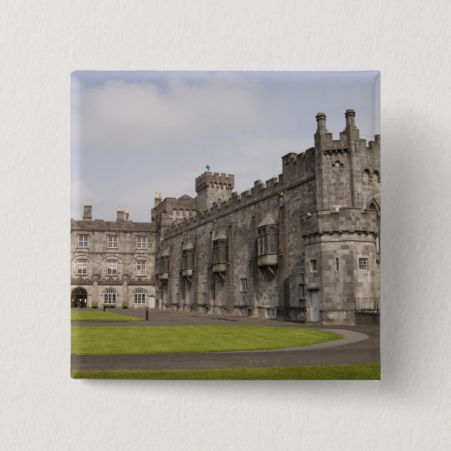 Bóton Quadrado 5.08cm Kilkenny Castle, County Kilkenny, Irlanda. (Frente)