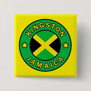 Bóton Quadrado 5.08cm Kingston Jamaica