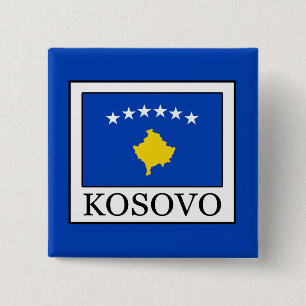 Bóton Quadrado 5.08cm Kosovo
