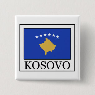 Bóton Quadrado 5.08cm Kosovo
