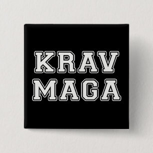 Bóton Quadrado 5.08cm Krav Maga