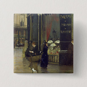 Bóton Quadrado 5.08cm La Parfumerie Viollet, DES Capucines do bulevar