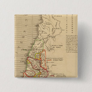 Bóton Quadrado 5.08cm La Terre Sainte sous Salomon